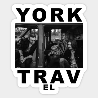 York Travel Sticker